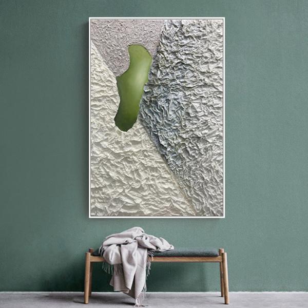 Customized 3D Mixed Media Craft Engraving Painting Wall Art Decor Painting 80x120cm