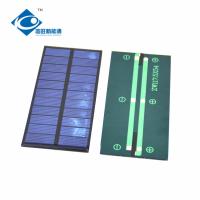11 panneau solaire adhésif époxyde flexible ZW-117554 du panneau solaire 0.9W 5.5V de clopes de la couche mince de batterie