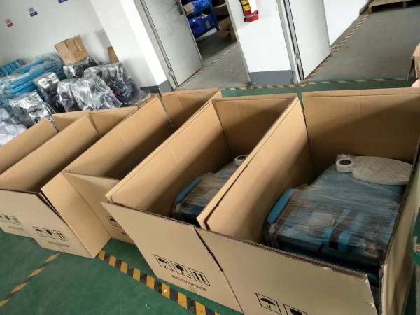 Simple Type Dental Clinic Chair / Foldable Dental Chair With Rechargeable Light