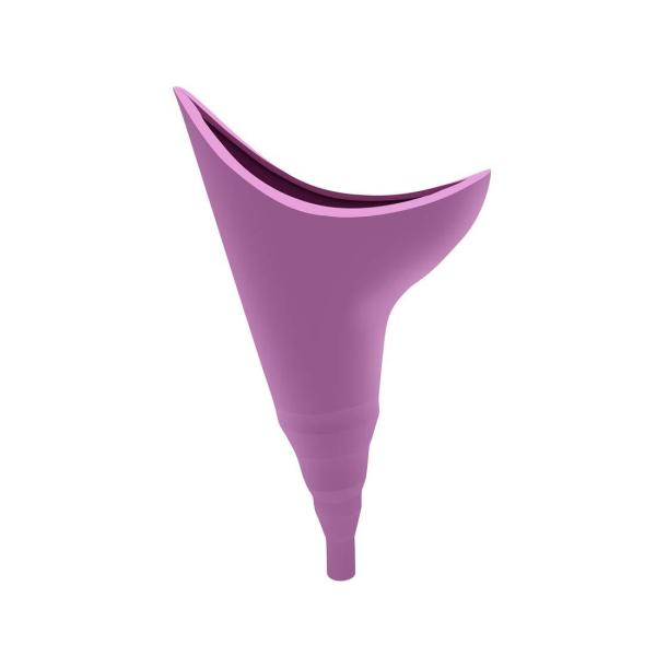 New Design Women Urinal Outdoor Travel Camping Portable Female Urinal Soft Silicone Urination Device