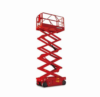 12m Industrial Electric Scissor Lift , Motorised Scissor Lift 40 Ft Height Lift