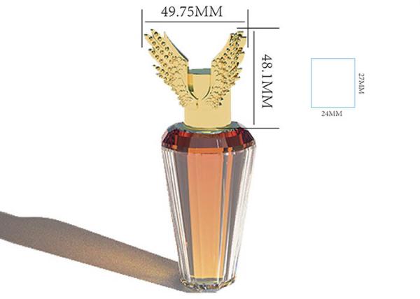Metal universal de Fea 15Mm Zamac do tampão de Wing Luxury Creative Zamac Perfume da vitória
