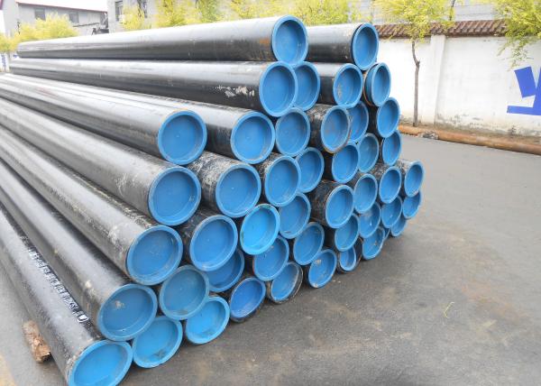 Round carbon black steel pipe Api 5l  Gr B Erw Steel Pipe