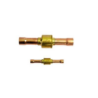 CFC HCFC HFC DN6～DN65 Low Pressure Drop Non Return Valve Refrigeration Hydraulic Pressure 6.3MPa