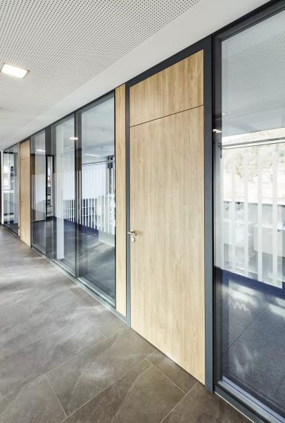 Muro de séparation de bureau en aluminium écologique 3 ans de garantie