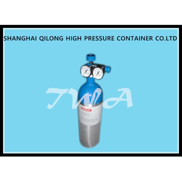 2.5L High Pressure Aluminum Gas Cylinder L Medical Oxygen Tank