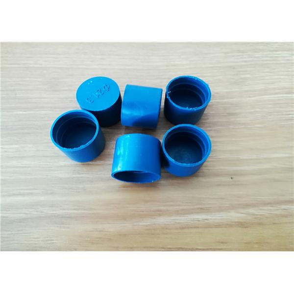 Screw Plastic Caps For Tubing / Packaging Plastic Bottle Caps Customized Size