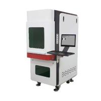 machine UV d'inscription de laser de bouton de 3w 5w 10w pour le plastique et les verres