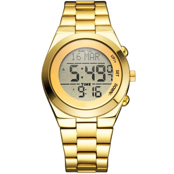 Dos homens impermeáveis do relógio 3ATM de Rosegold relógios de Digitas do à prova de água Digital 38MM