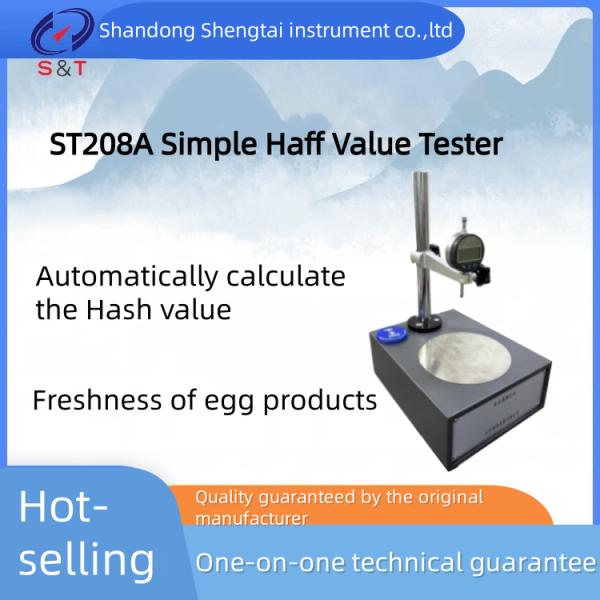 ST208A The Hough Value of Eggs Testing and Indicating Freshness with Pharmaceutical Testing Instruments