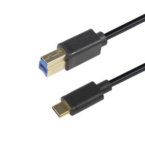 1m 1.5m 2.0 3.0 Tipo C macho para USB B macho cabo de dados USB para scanners e