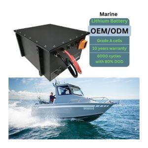 EV Boat Lifepo4 Battery Pack 72V 96V 144V 300V Lithium Powerpack Boat Battery