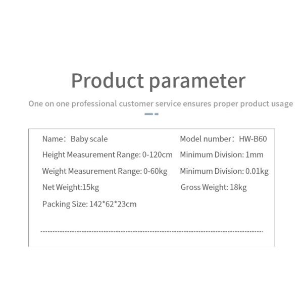 Digital baby weight measurement scale baby height and weight scale from Zhengzhou City