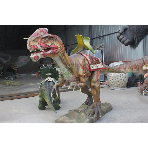 Водоустойчивая Аниматроник езда динозавра, юрская езда динозавра Монолофосаурус мира