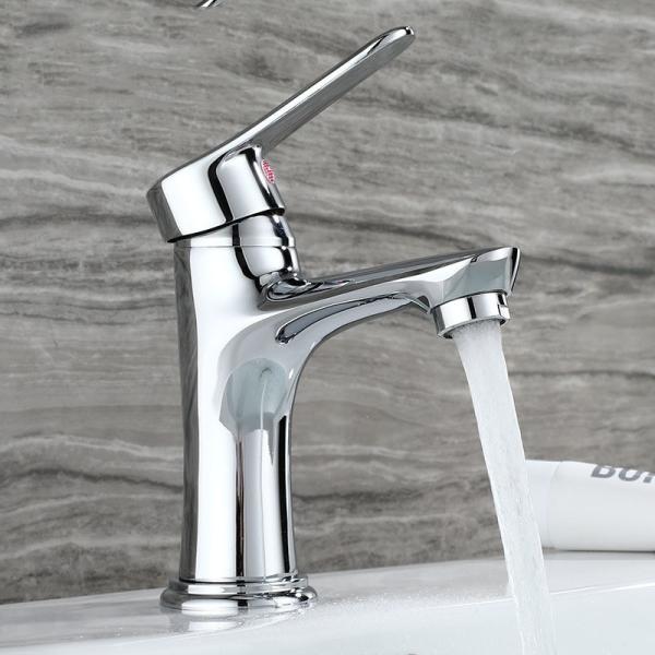 304 Stainless Steel Waterfall Sink Faucet for Bathroom Polished Lead-time 7-15 Days