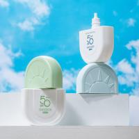 Bouteille en plastique de 50 g pour la protection solaire et la fonctionnalité Bouteille de shampooing et de lotion