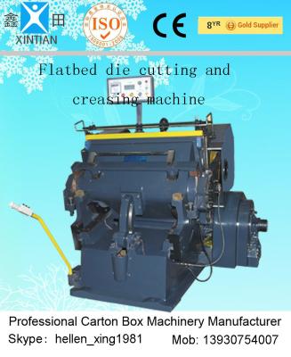 Manual Die Cutting and Creasing Machine for Carton Making Machinery