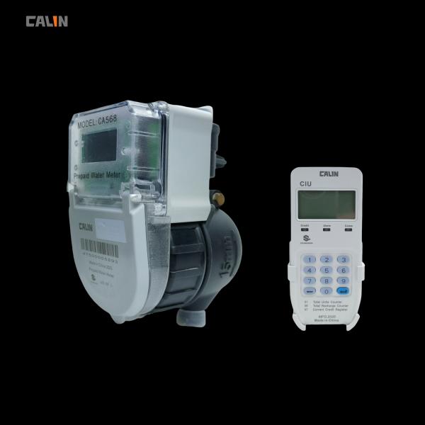 Tanzania Multi-jet STS Class C Accuracy Dry Type Prepaid Water Meter with CIU RF Commuication