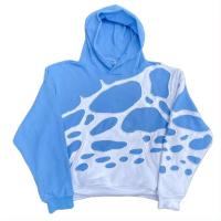 Sweat-shirt coupé femmes femmes automne surdimensionné français coton Terry poids lourd double couche vintage