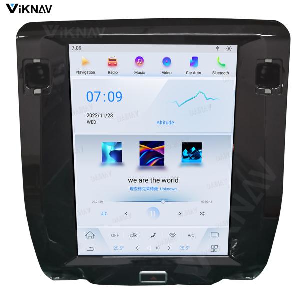 10.4 дюймовый сенсорный экран для Maserati Quattroporte GPS навигационный мультимедийный проигрыватель Android беспроводный Carplay