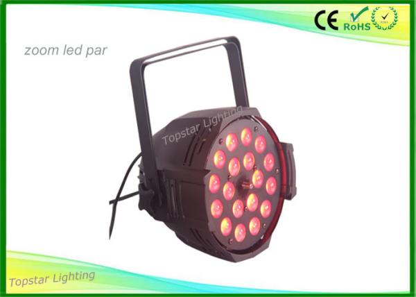 Indoor 118x15w Led Stage Lighting , Zoom Function Led Par Cans For Event Lighting