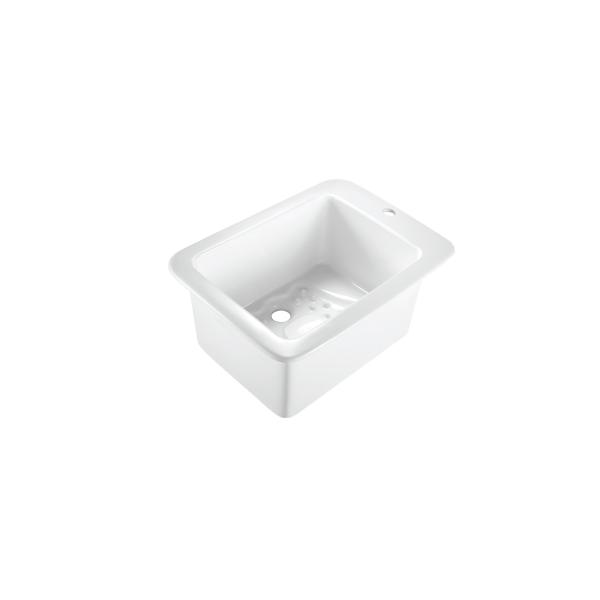Ceramic shampoo bowl wash basin for barber shop