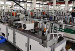 Six masques non-tissés du tissu 20000L/Min Kn 95 de couche faisant la machine