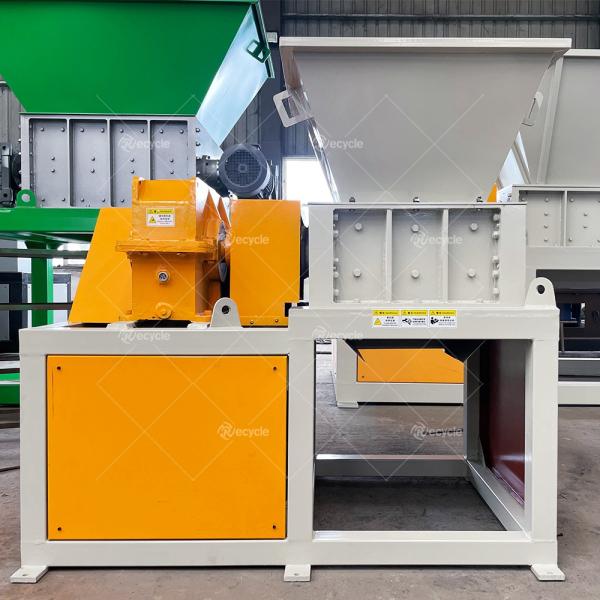 Single Shaft Shredder for Scrap Metal Aluminum Cans Mini Shredding Machine 4kW Power