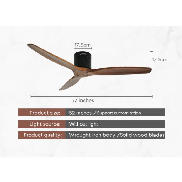 ceiling fan потолочный вентилятор украшения дома 220V 60w с мотором AC дистанционного управления