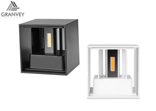 Modern 10x10x10cm Mini Cube Outdoor LED Wall Light Beam Angle Adjustable