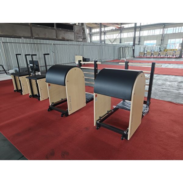 Premium Wooden Pilates Equipment Maple Pilates Ladder Barrel U+PL003M with Studio Build
