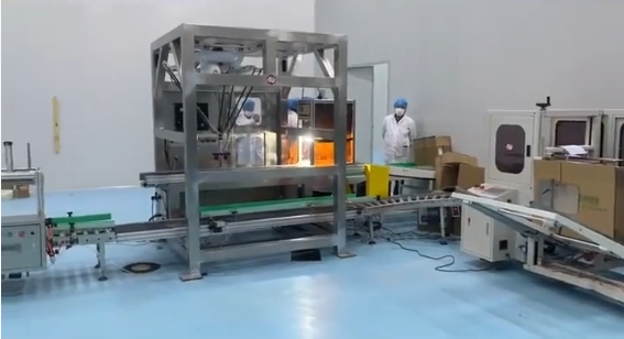 Precision Positioning Delta Robot with Hygienic Design for Pharmaceutical Pick-and-Place Applications