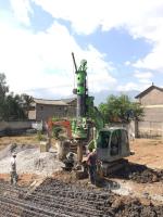 O diâmetro máximo 1200mm dos 10m da profundidade da perfuração de KR40A torce o equipamento da pilha de 40kN.M Hydraulic Foundation Construction
