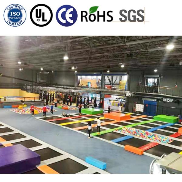 Commercial High Capacity Customizable Indoor Trampoline Park for Kids and Amusement Parks