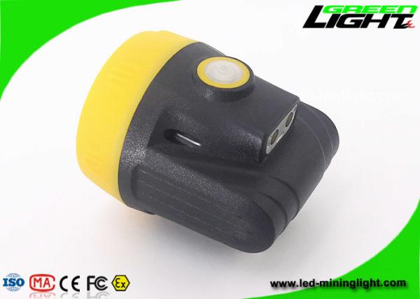 110LUM 300mA LED Mining Helmet Lamp USB Charging Underground 1.1W