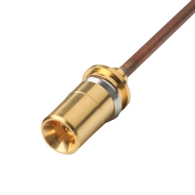 Frequência de funcionamento semi rígida de TE 2157248-1 Flex Panel Mount Connector 26GHz