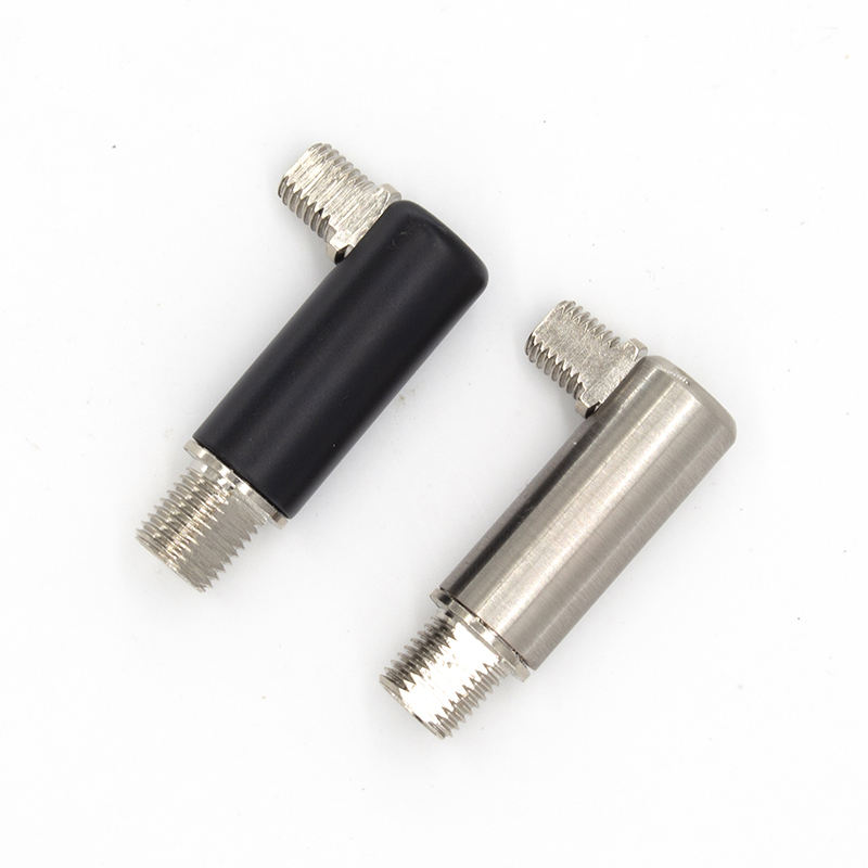 Brass Knuckle Swivel Joint M10 Thread Chrome Plated for Track Light Adjustable Lamp Parts 13x55mm