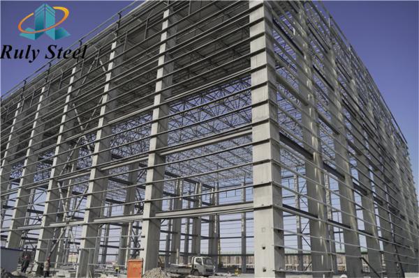 Structure en acier préfabriquée à plusieurs étages pour immeubles résidentiels, bureaux et hôtels