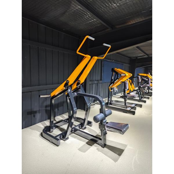 Commercial Indoor Gym Fitness & Body Building Machine Plate Loaded Lat Pull Down &Vertical Traction Front Pulldown