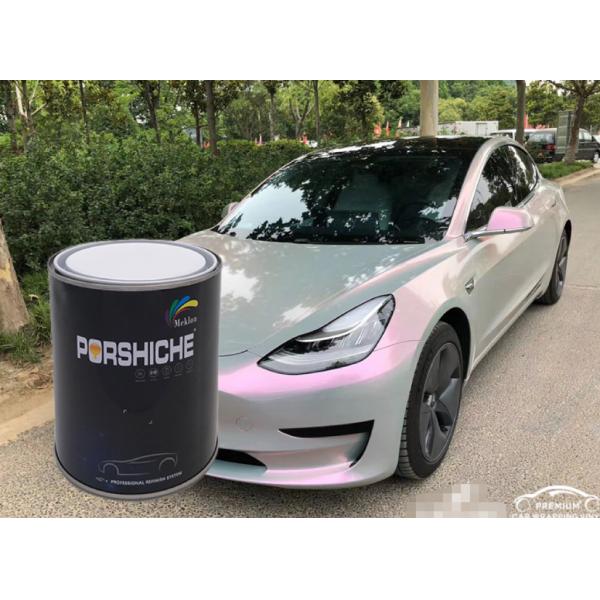 Pintura de pérola de carro refletora inofensiva resistente ao desbotamento mudança de cor