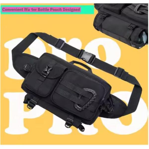 Мужской наружный кроссбоди фанни пакет универсальный пеший грудь талия сумка