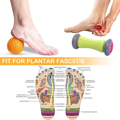 Multifunction Plastic Foot Roller Massage Ball For Relief Houseware
