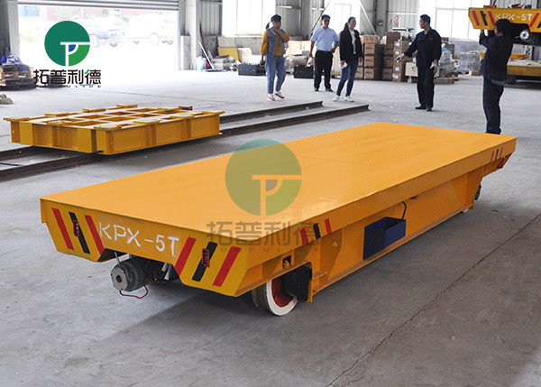Battery Operated Transfer Cart Factory Equipment Electric Car For Sale Applied In Forging Industry