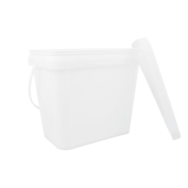PP 角型プラスチックペール ペンキ用 100% 原料 スクエア
