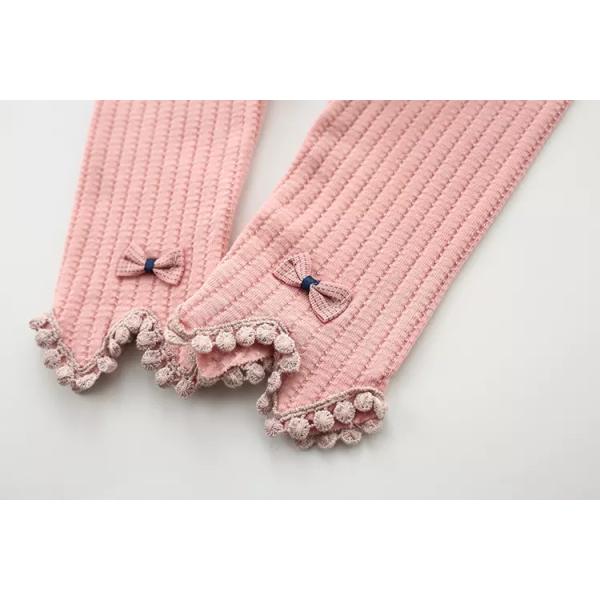 Spring Autumn Children'S Casual Trousers Yarn Dyed Boomer Grey Wide Leg Trousers