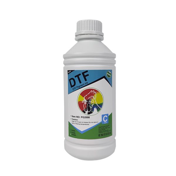 High Quality PET Film White Ink Heat Transfer Pigment DTF Ink for I3200 7600 7800 Printer Head