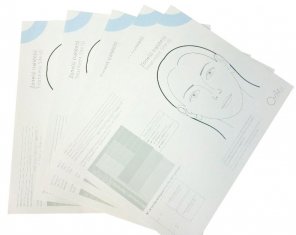 OEM / ODM Leaflet full Colour Flyer Printing services of 157gsm C2S art paper