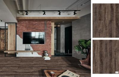 1000mm Wood Grain PVC Film Vinyl Floor For Decoration