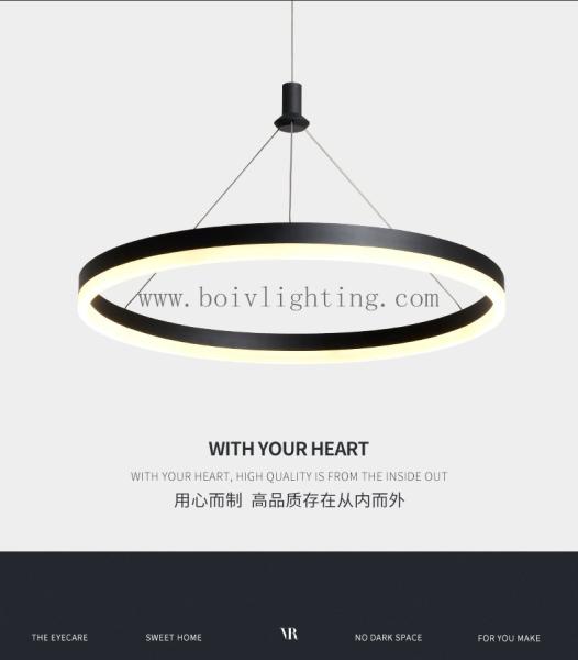 Custmozed Adjust  High-end And Clsddy LED Round  Ring Light For Home  For Hotel Restaurant project