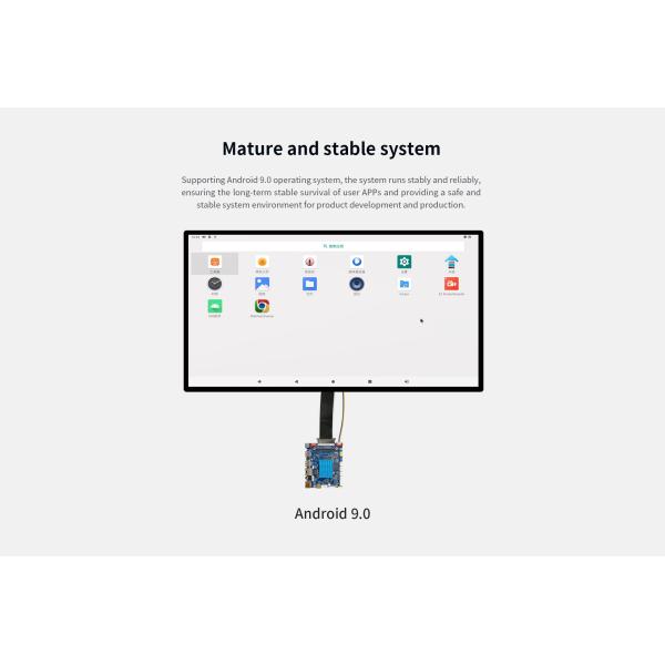 H-T972 Smart HMI Mainboard Standard 16GB EMMC Standard 51Pin 4K LCD screen cableVGA interface